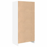 803434 Wardrobe White 82,5x51,5x180 cm Engineered Wood