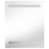 LED Bathroom Mirror Cabinet Shining White 50x14x60 cm 326486