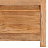 288900 TV Cabinet 100x30x35 cm Solid Teak Wood