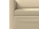 Sofa Set 2 pcs Cream Fabric 3433183
