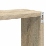 807036 Wall Cube Shelves 6 pcs Sonoma Oak 26x15x26 cm