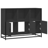 Sideboard Black 100x35x76 cm Engineered Wood 849029