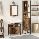 Bathroom Furniture Set 3 pcs Old wood 33 x 33 x 185.5 cm 3332555