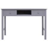 Writing Desk Grey 110x45x76 cm Wood 284156