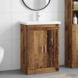 Bathroom Furniture Set Old Wood 61 x 40 x 84.5 cm 3404356