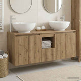 Bathroom Cabinet Set 3 pcs Artisan Oak 49.5 x 44.5 x 65 cm 3405706