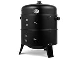 80*41*48cm Iron Spray Smoker Carbon Grill Black 49787924