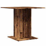 Dining Table Old Wood 80x80x75 cm Engineered Wood 855810