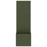 Garden Privacy Screen Olive green 50 x 150 cm Cold-rolled steel 876444