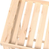 Outdoor Log Holder 108x52x106 cm Solid Wood Pine 822626