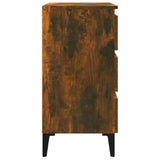 Sideboard Smoked Oak 60x35x69 cm Engineered Wood 815807