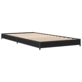 Bed Frame without Mattress Black 90x190 cm Single 845181