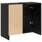 Bathroom Cabinet Black Oak 63 x 29 x 55 cm Engineered wood 869214