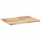 Table Top Rectangular 80x60x2 cm Solid Wood Acacia 4008756