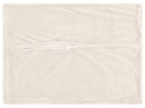 Cushion Cover 12 pcs HOUTEN White 50 x 50 cm Faux Rabbit Fur 919359