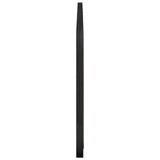 Headboard with Headboard Black 180 x 55x 3 cm Rattan 42011572