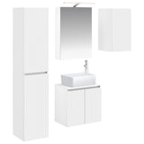 Bathroom Cabinet Set 5 pcs White 50 x 14.5 x 70 cm 3407311