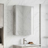 Bathroom Mirror Cabinet Concrete Grey 43 x 11.5 x 60.5 cm 889226