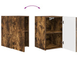 TV Cabinet Set 8 pcs Smoked Oak Engineered Wood 3409137