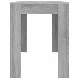 Dining Table Grey Sonoma 120x60x76 cm Engineered Wood 838190