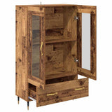 Highboard Old Wood 69.5 x 31 x 115 cm Engineered Wood 882550