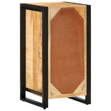 Drawer Cabinet 40x40x90 cm Solid Rough Wood Mango 4013581