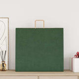 Paper Bags 250 pcs with Handles Green 54x15x49 cm 4101962