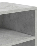 Book Cabinet Concrete Grey 60x30x71.5 cm Engineered Wood 860313