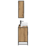 Bathroom Furniture Set 2 pcs Artisan Oak Engineered Wood 3402388