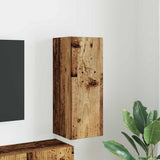 TV Wall Cabinet Old Wood 30 x 31 x 80 cm Engineered Wood 892305