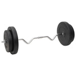 ZNTS Barbell and Dumbbell with Plates Set 120 kg 3145032