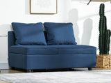 Convertible Single Sofa Bed with Thick Padded Seat, 3-in-1 Multi-Functional Sleeper Chair Bed with T3398P342243