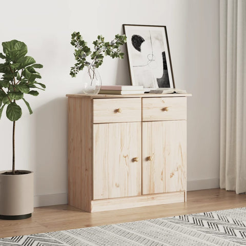 Sideboard ALTA 77x35x73 cm Solid Wood Pine 353941