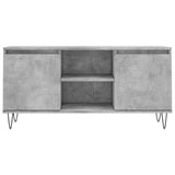 TV Cabinet Concrete Grey 104x35x50 cm Engineered Wood 827016
