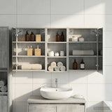 Bathroom Cabinet Set 3 pcs 116 x 16 x 62.5 cm Engineered wood 3403811