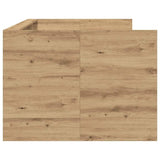 Daybed with Headboard Artisan Oak 90 x 190 cm Engineered Wood 3334003
