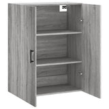 Wall Mounted Cabinet Grey Sonoma 69.5x34x90 cm 828434