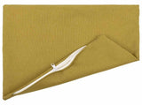 Cushion with Pillow HEERLEN 12 pcs Light Green Fabric 926424