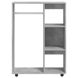 Wardrobe Concrete Grey 80x40x110 cm Engineered Wood 808517