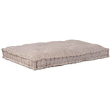 Sofa Cushion Light Brown 120 x 80 x 12 cm Fabric 4019070