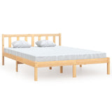 Bed Frame without Mattress Solid Wood Small Double 810052