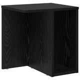 End Table 2 pcs Black Oak 37 x 32 x 40 cm Engineered Wood 891083