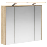 Bathroom Mirror Cabinet Sonoma Oak 73.5 x 16 x 62.5 cm 889177