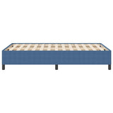 Box Spring Bed Blue 120 x 200 cm Velvet 42006965