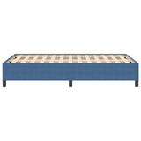 Box Spring Bed Blue 120 x 190 cm Velvet 42006960