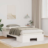 Bed Frame White 90 x 190 cm 873053