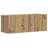Wall Mounted TV cabinets 3 pcs Artisan Oak Engineered Wood 3328958