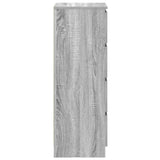 Sideboard Grey Sonoma 37.5x35x99 cm Engineered Wood 861702