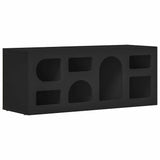 TV Cabinet Black 100 x 35 x 40 cm Engineered Wood 891265