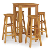 5 Piece Garden Bar Set Solid Wood Acacia 3154389